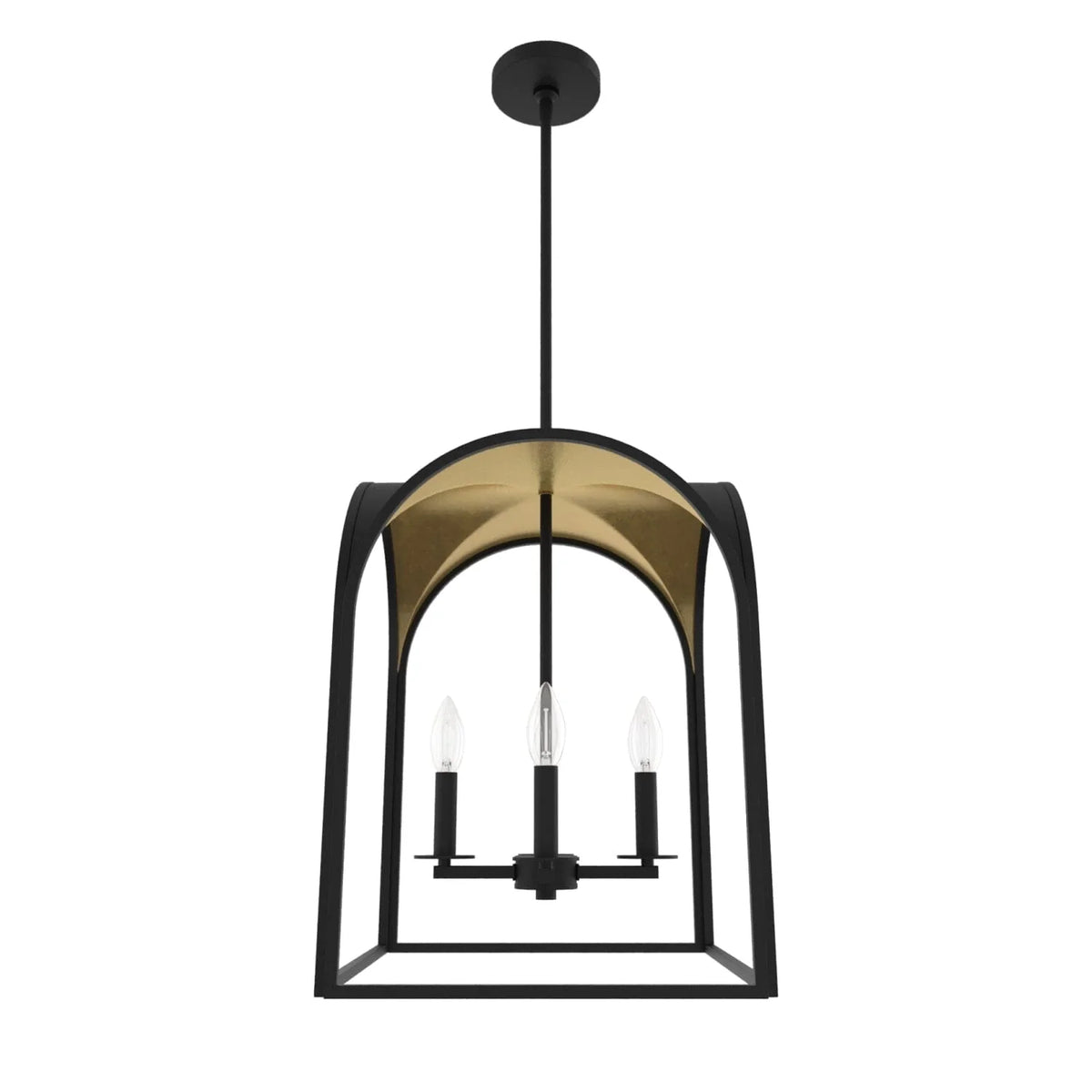 Dukestown 4 Light Lantern Pendant 15 in