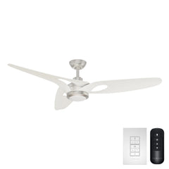 Inez Outdoor ENERGY STAR DC with LED Light 60 inch with remote and wall control