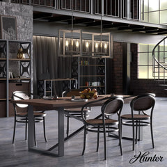 Woodburn 5 Light Linear Chandelier