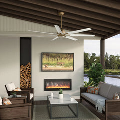 Bayhaven Outdoor ENERGY STAR 72 inch with wall control and remote