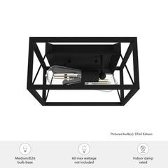 Doherty 2 Light Flush Mount