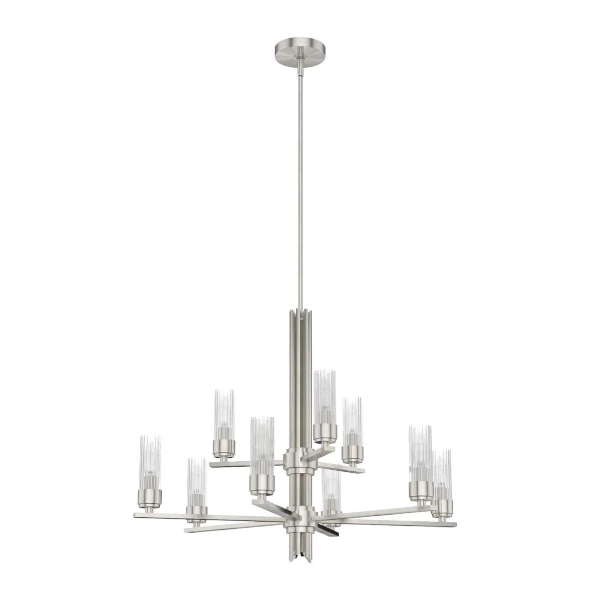 Gatz Chandelier 9 Light 2-tier