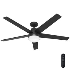 Aerodyne Indoor Smart Fan Energy Star with LED and Reversible Blades and Remote 60 inch