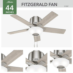 Fitzgerald with LED Light 44 inch