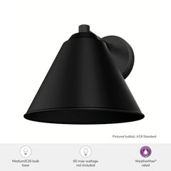 Aeronaut Outdoor WeatherMax 1 Light 10 Inch Small Wall Light