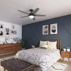 44in Indoor Ceiling Fan with LED Light
