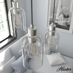 Lochemeade Clear Seeded Glass 1 Light Mini Pendant