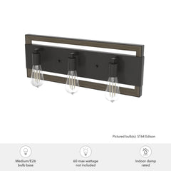 Woodburn 3 Light Vanity