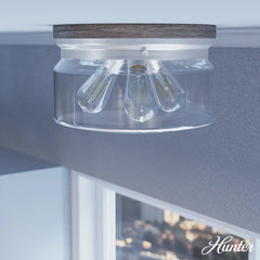 Devon Park 3 Light Flush Mount