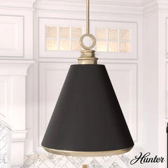 Klein 3 Light Metal Pendant 16 inch