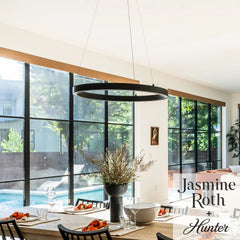 Canoga Jasmine Roth LED Large 30 Inch Chandelier