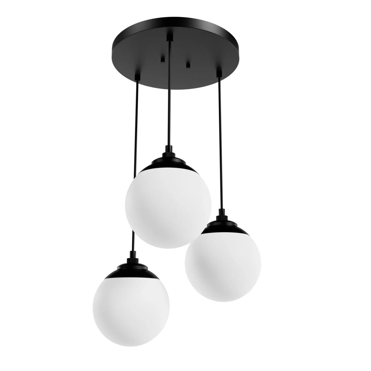 Hepburn 3 Light Round Cluster
