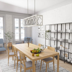 Gablecrest 4 Light Linear Chandelier