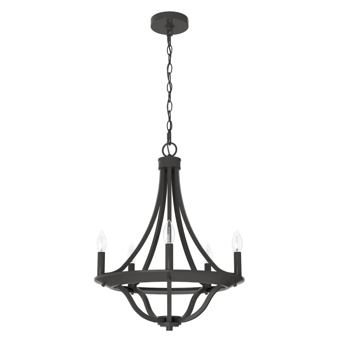 Perch Point Chandelier 5 Light 18 inch