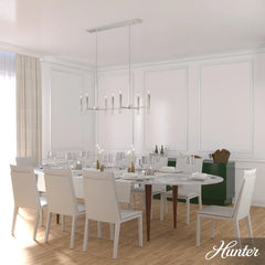 Sunjai 7 Light Linear Chandelier