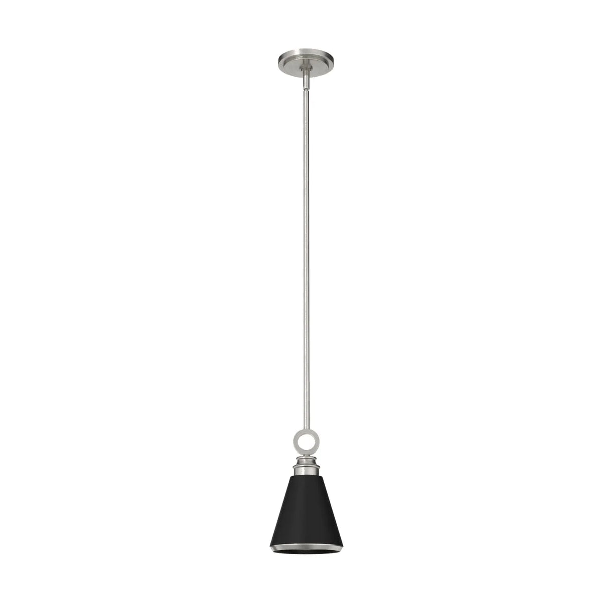 Klein 1 Light Metal Pendant 6 inch