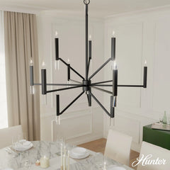 Sunjai 12 Light 3-Tier Chandelier
