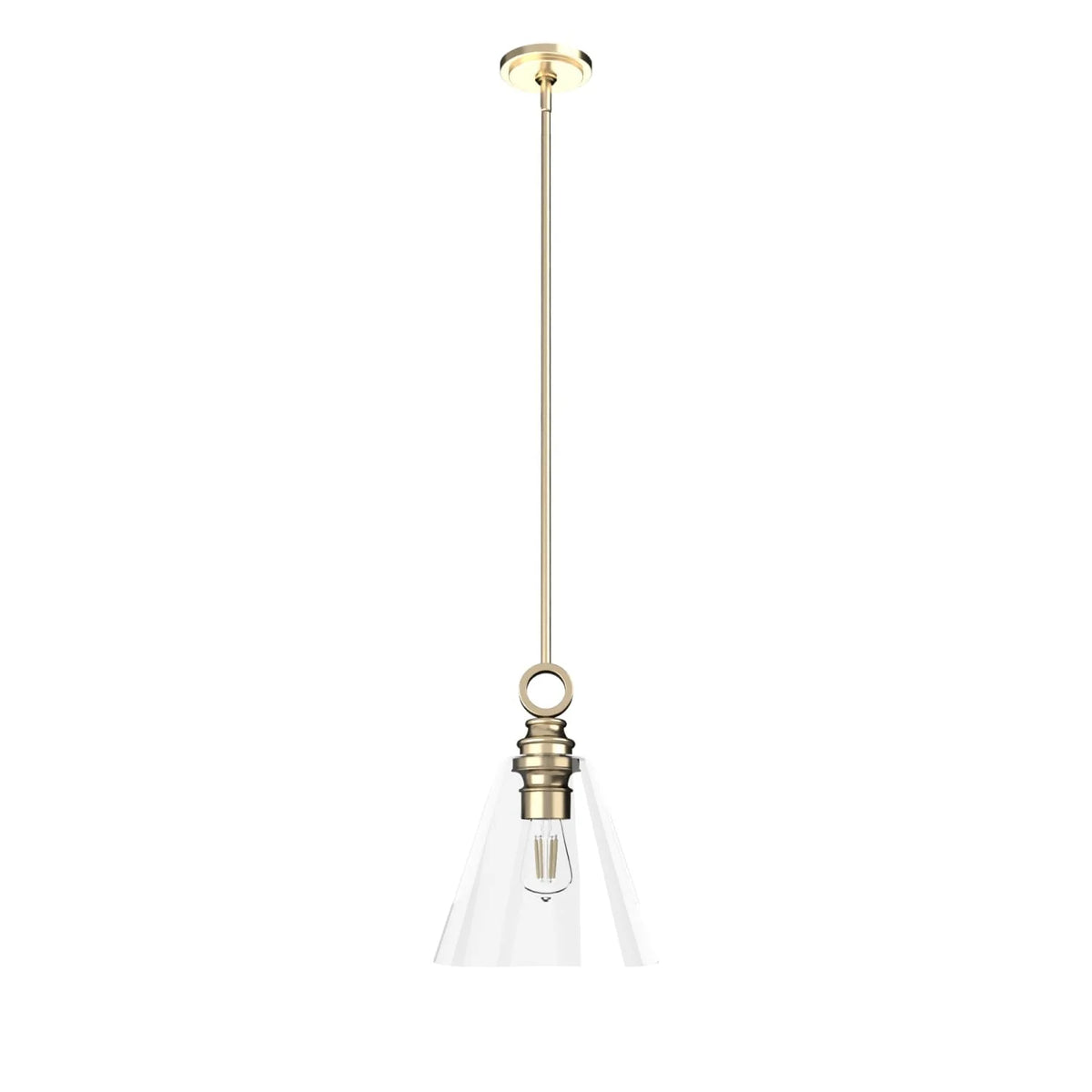Klein 1 Light Glass Pendant 12 inch