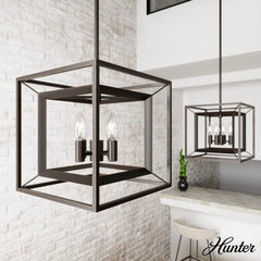 Doherty Convertible 4 Light Pendant 12 inch
