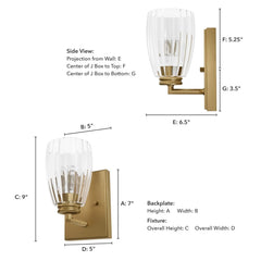 Rossmoor 1 Light Sconce