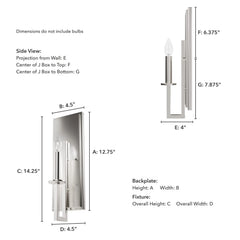 Bearden 1 Light Wall Sconce