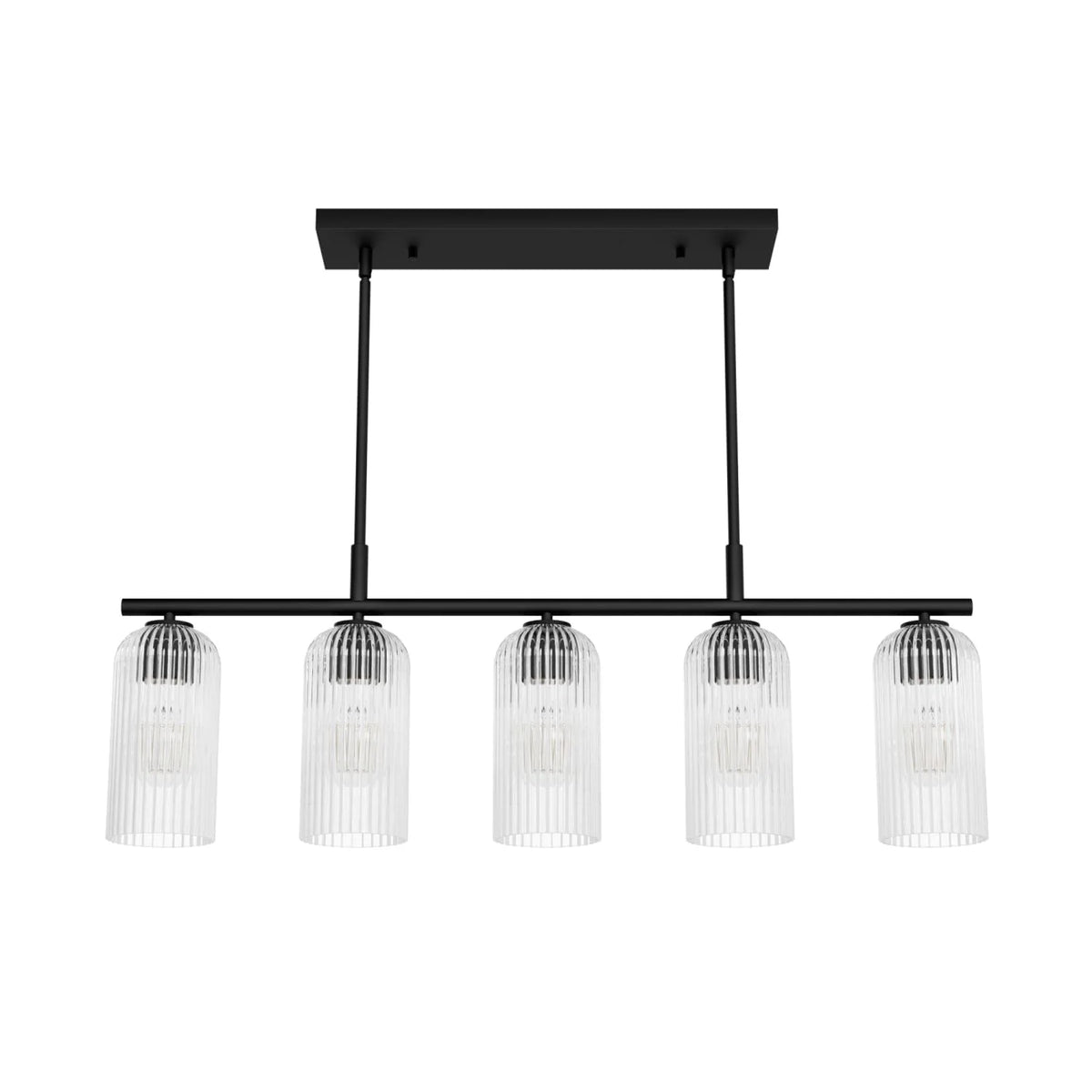Beverly Glen  Jasmine Roth 5 Light Medium 37 Inch Linear