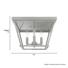 Laurel Ridge Flush Mount 4 Light