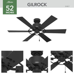 Gilrock No Light 52 inch