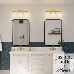 Harlowe Jasmine Roth 3 Light Medium 22 Inch Bath Vanity