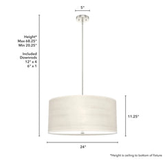 Solhaven 4 Light Pendant