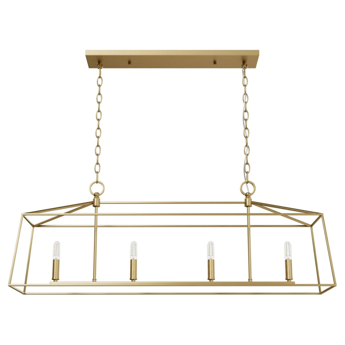 Fair Oaks 4 Light Linear Chandelier