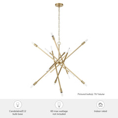 Vicontessa 8 Light Large 35 Inch Chandelier