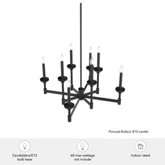 Briargrove 2-Tier 8 Light Chandelier
