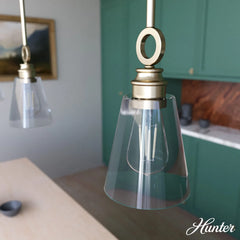 Klein 1 Light Glass Pendant 6 inch