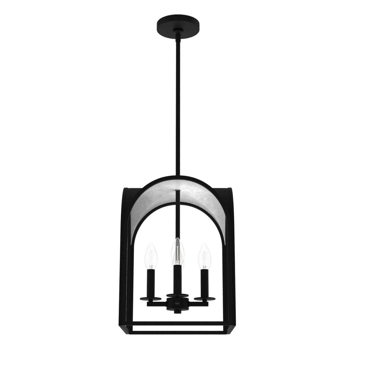 Dukestown Lantern Pendant 4 Light 12 inch