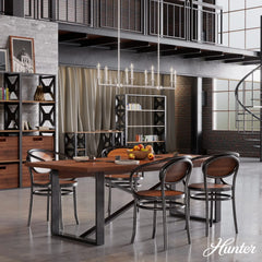 Bearden 8 Light Linear Chandelier