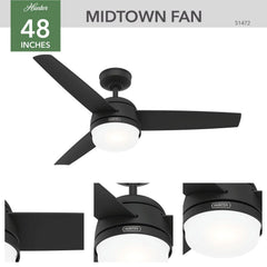Midtown with LED Light 48 inch