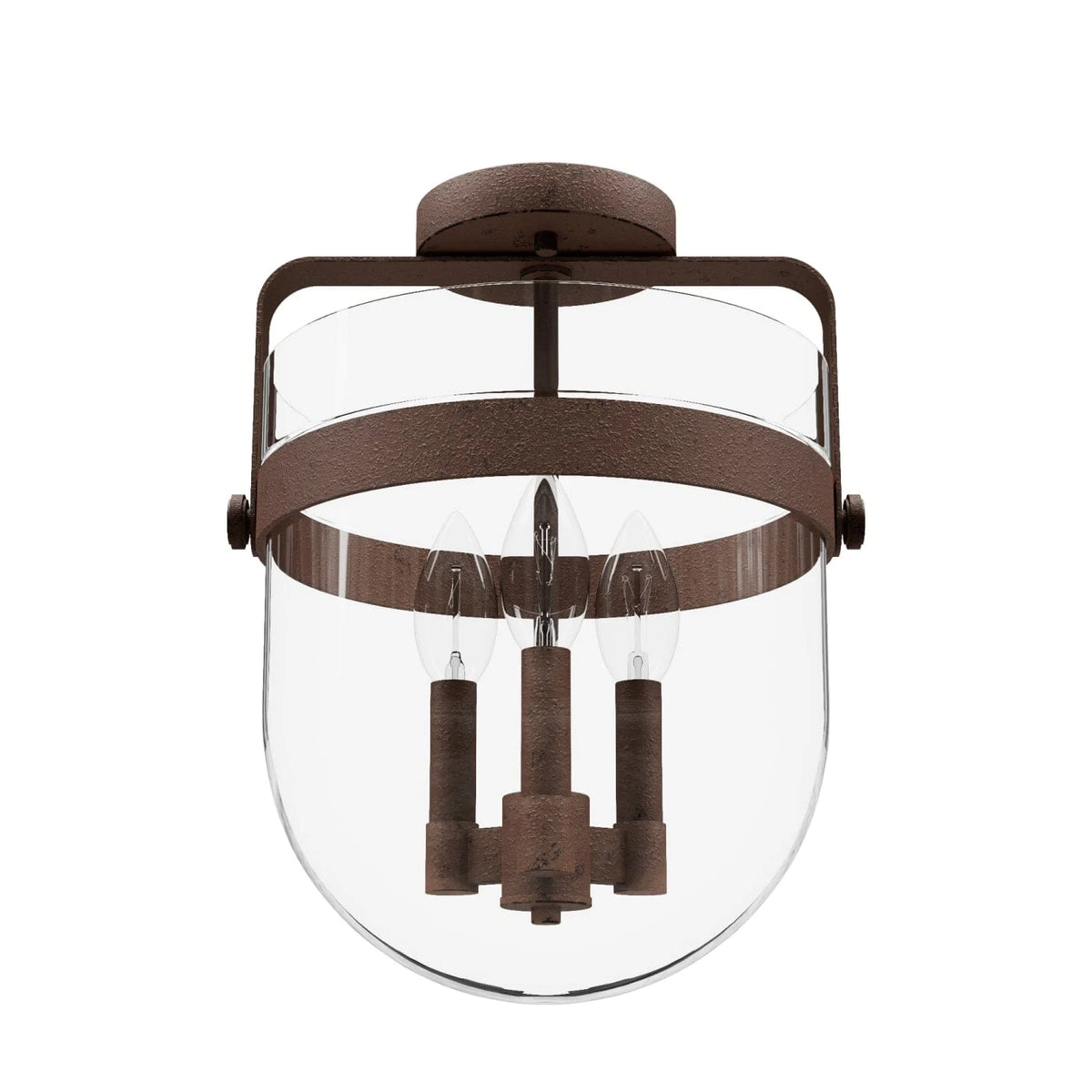 Karloff 3 Light Semi-Flush Mount