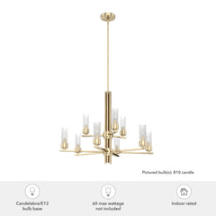 Gatz 9 Light 2-tier Chandelier